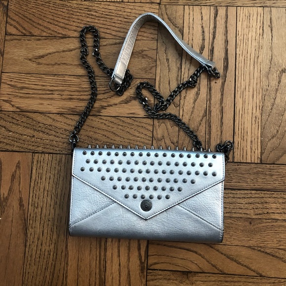 Rebecca Minkoff Studded Wallet on a Chain - Picture 2 of 6